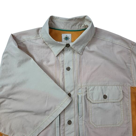 The Territory Ahead Men's XL Short Sleeve‎ Button Up Pockets Breathable Shirt - Picture 15 of 16